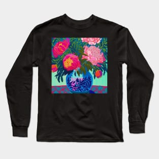 Vase of peonies Long Sleeve T-Shirt